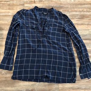 Madewell silk top